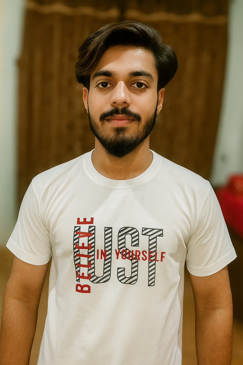 Believe Yourself Printed T-Shirt – Half Sleeve | Teetuff