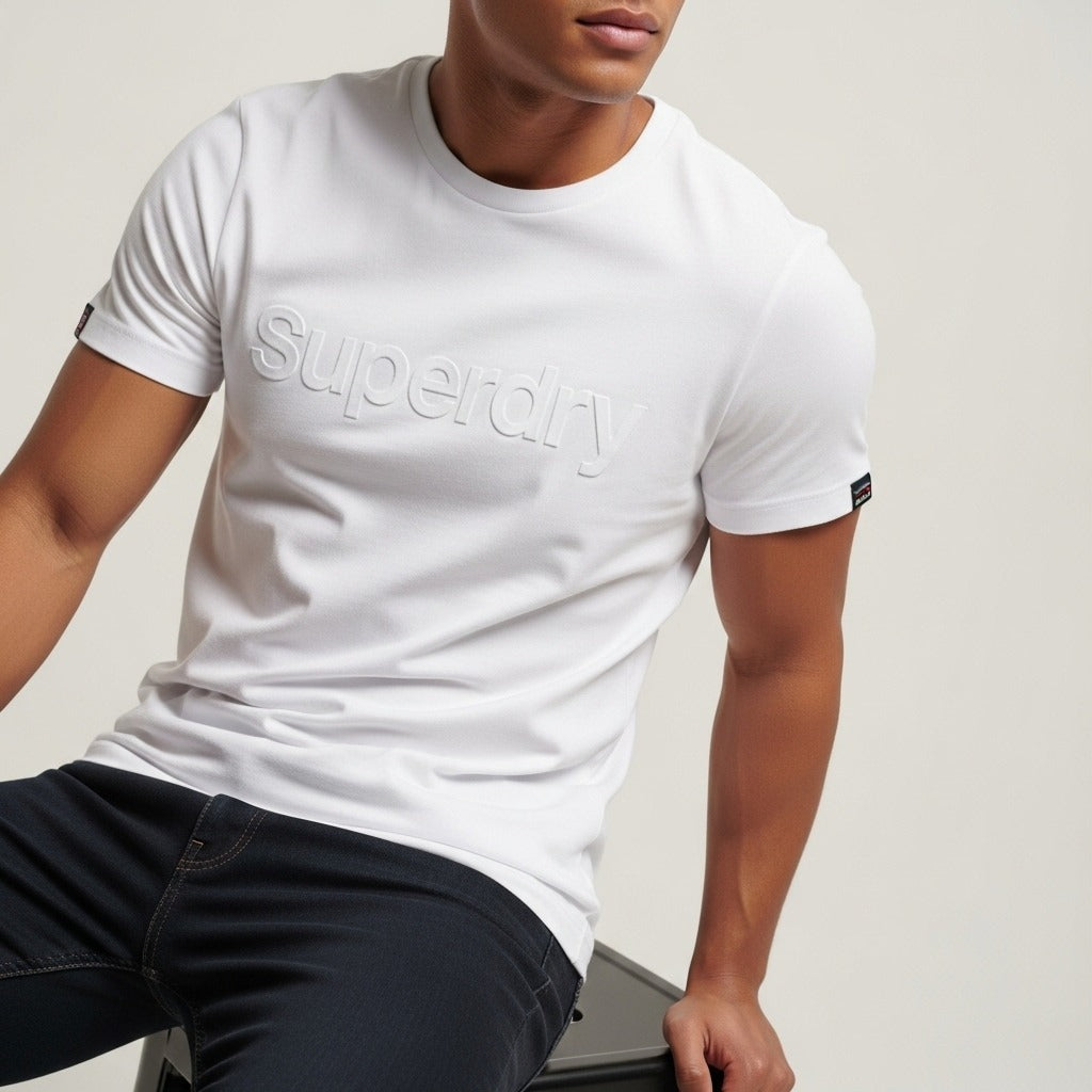 Half Sleeve Jersey T-Shirt for Men – White, Mehroon, Brown – Teetuff Slim Fit (M Size)