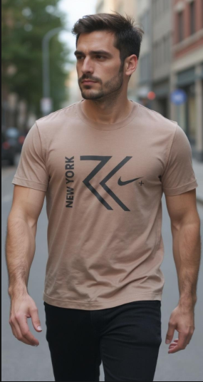 NEW YORK Sport Graphic T-Shirt for Men – Black & Yellow | Dry-Fit Style