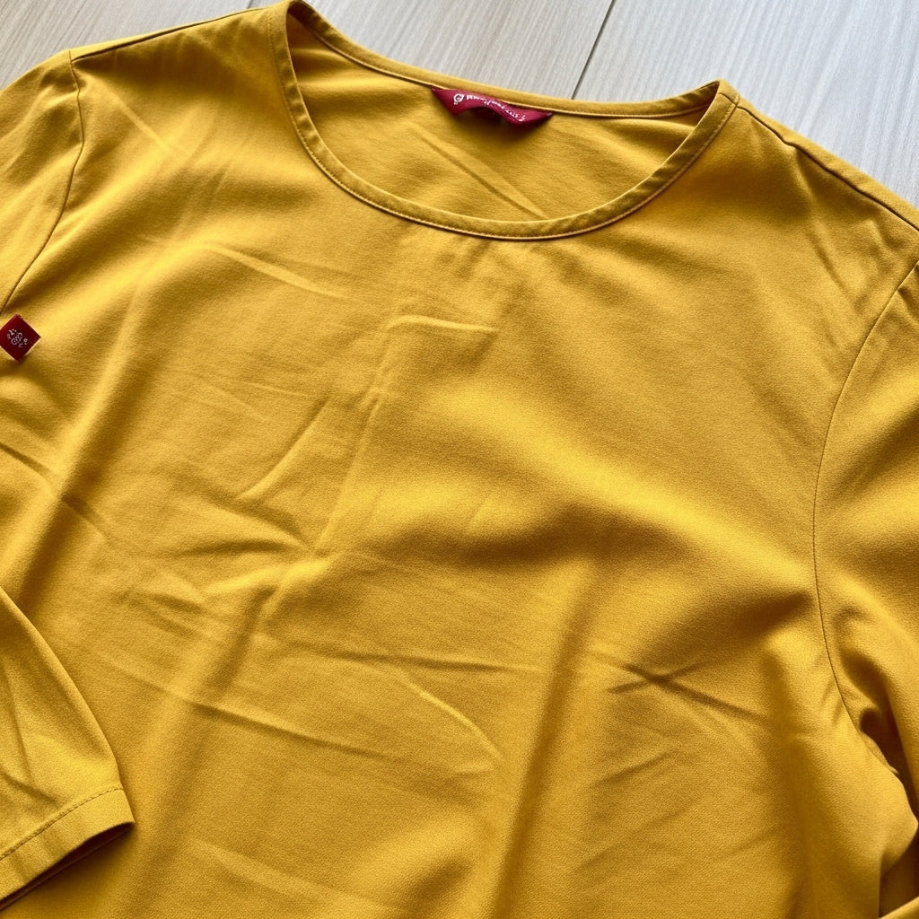 Mustard Full Sleeve Casual Jersey Shirt for Men – Premium Winter Wear