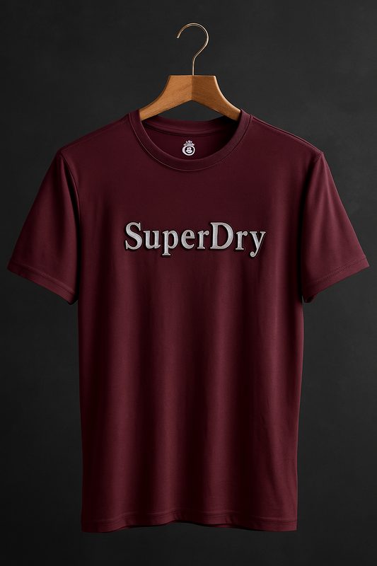 Half Sleeve Jersey T-Shirt for Men – White, Mehroon, Brown – Teetuff Slim Fit (M Size)