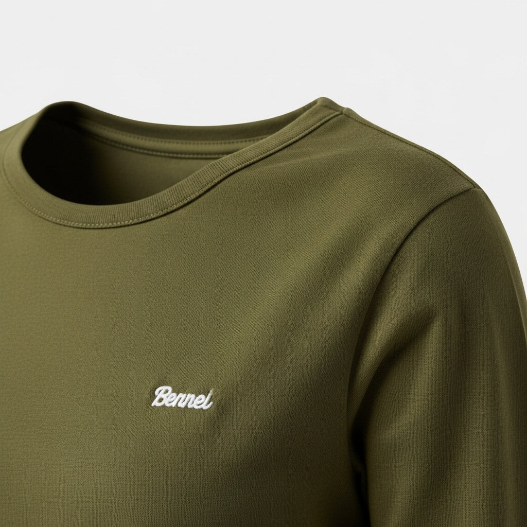 Mustard Full Sleeve Casual Jersey Shirt for Men – Premium Winter Wear