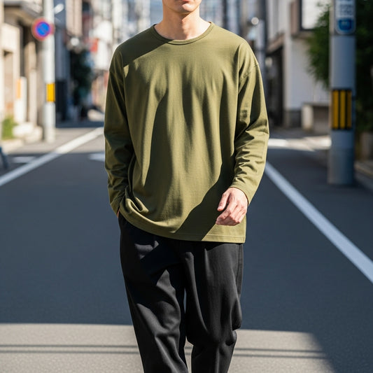 Balqaire Olive Full Sleeve – Minimal Luxe Edition